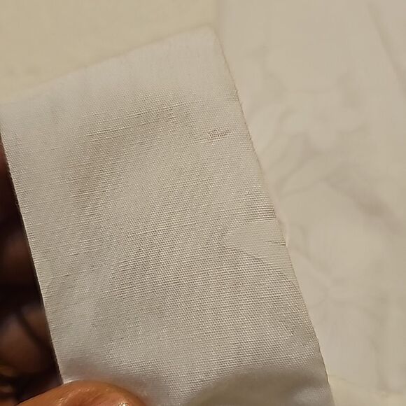 Hilo Hattie - The Hawaiian Original white embossed dress size M - Picture 8 of 10